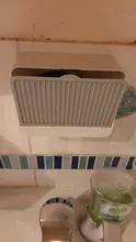 Soap-Box Wall-Mounted Bathroom Double-Grids Draining-Rack Creative with Lid