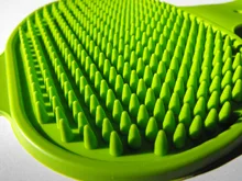 Glove Bath-Brush Comb Cat Hair-Fur Grooming Rubber Silicone Massaging Pets Pet-Dog Kitchen