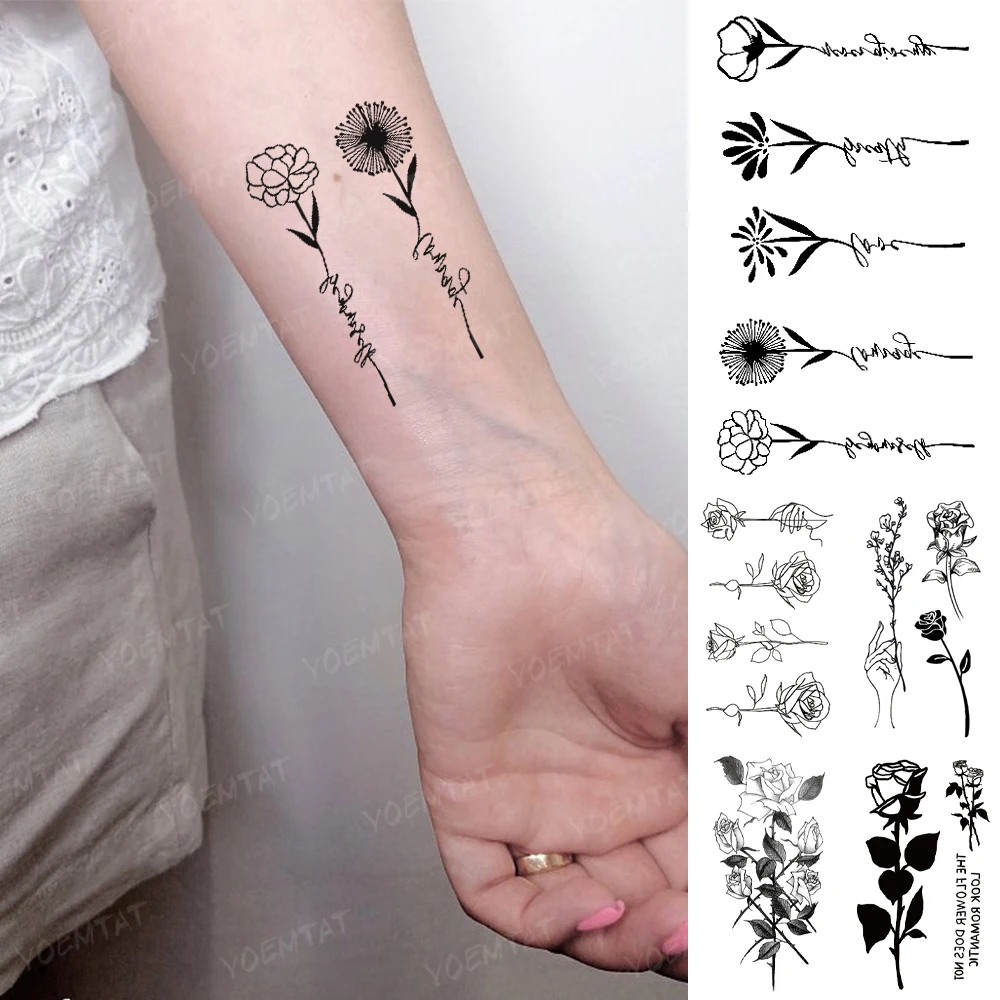 Birth Flower Tattoo Ideas for Every Zodiac Sign  Hypebae