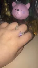 Anillo alas de Ángel ajustables de circonia para mujer, anillos Micro pavé de Color dorado, joyas anillos de moda, regalos para mujer