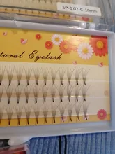 Kimcci-extensiones de pestañas individuales, 2D/3D/4D/5D/6D, profesional, suave, Natural, negro, maquillaje de pestañas postizas