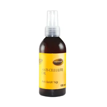 

ANTI CELLULITE OIL 150ML/ NO PROTECTIVE / PARABEN FREE /ISLAMIC HALAL CERTIFICATED