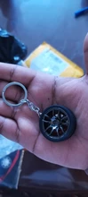 Key-Ring Brake-Discs Auto Audi with Car-Tire-Wheel-Keychain for BMW Fans Hot-Rim