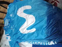 Conjunto de Ropa de Ciclismo DEL EQUIPO Movistar para hombre, Maillot, camisetas de verano, MTB, 2020