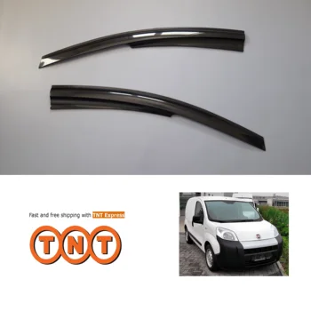 

1 Pair Front Left Right Side Window Wind and Rain Smoke Deflector for 2008-2016 Fiat Fiorino Qubo / Free TNT Express Shipping