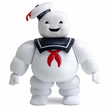 

Marshmallow Stay Puft Man figure, 15,24cm toy articles created Manual