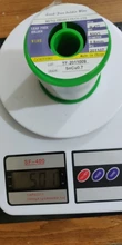 Alambre de soldadura verde sin plomo, núcleo de soldadura para electrónica, 500G, estaño, Sn99.3, Cu0.7, 0,8/1,0/1,2/1,5/2,0mm de diámetro