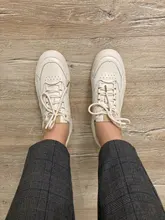 Mujeres KemeKiss zapatillas de deporte de cuero Real de nuevos zapatos planos zapatos de mujer de moda de Color mixto de diario de las mujeres zapatillas de deporte calzado tamaño 35-40