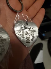 Llavero personalizado de estado de nacimiento para bebé, regalo para el primer padre, día de la Madre, nombre del bebé, fecha, tiempo de peso, llavero de altura