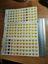 Juego de 12 pegatinas de Smiley para niños, pegatinas de papelería populares para estudiantes, pegatinas divertidas de smiley