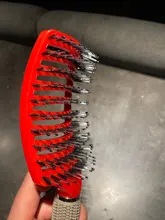 Cepillo de pelo profesional para mujer, herramienta de peluquería, peine húmedo para pelo, cepillo de masaje