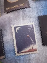 46 unids/pack Retro Museo filatélico serie cuarderno de recortes con pegatinas decorativas palo etiqueta álbum diario papelería pegatina de sello