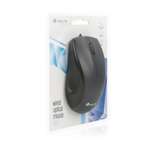 Оптическая мышь NGS MIST 1000 точек/дюйм черный