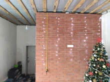 Light Led Curtain-String Window-Decor Christmas Garland Patio Xmas Party 220V EU AIFENG