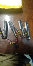 Luces LED intermitentes para motocicleta, 12 Uds., intermitente trasero, Motor de agua, intermitente, señal indicadora de parada, IP68