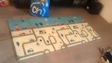 Estera de juego infantil brillante para bebés, 200cm x 180cm x 1cm, almohadilla plegable para gatear, XPE, para el hogar, exteriores, juego de rompecabezas impermeable
