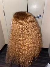 Marrón y rubia resaltar peluca mongol Afro rizado Pelo Rizado peluca pelucas de cabello humano para las mujeres 180 de densidad T parte de encaje peluca 13x6 6x1Remy
