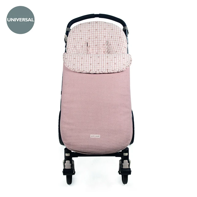 Saco de carro bebé universal, Saco pasa silla paseo invierno polar  impermeable - AliExpress