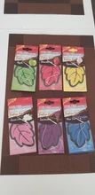 Car-Air-Freshener Fragrance Vanilla Perfume Scented-Tea-Paper Leaf-Shape Auto-Hanging