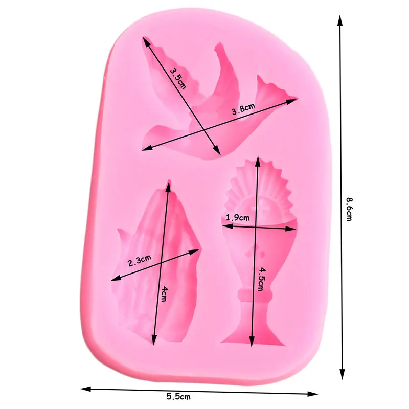 Cross Molds For Chocolate Baptism Chocolate Molds Silicone Mold Madonna Candy Molds For Cake First Communion Chocolate Molds Virgin Mary 9 thumbnail image