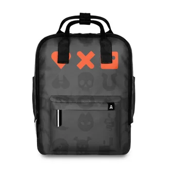 

Women's backpack 3D love death robots (LDR)