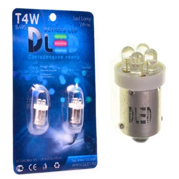 

1pcs LED Car Lamp T4W - 4 Dip-Led