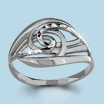 

AQUAMARINE ring without inserts Silver 925