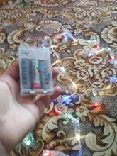 Fairy-String-Lights Christmas-Tree-Decorations Party Waterproof Copper-Wire LED Weddings