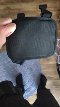 Plataforma MOLLE para pierna, plataforma transpirable, Panel de viaje, fácil de llevar piezas portátiles, funda para bolsa de revistas