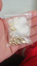 22 Uds MK8 V6 de la cabeza de la boquilla de extrusora de for1.75mm A8 MK8 Creality CR-10 Ender 3 Ender 5 boquilla opcional MK8 Makebot 3D impresora