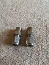 Fitting-Tube Ferrule-Connector Pipe LOK Straight-Conversion-Adapter Steel YDF-LOK 304