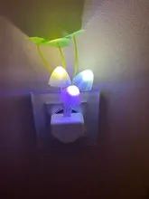 Luminaria-Lamp Mushroom Night-Light Us-Plug LED Induction-Dream Novelty Fungus 220V EU