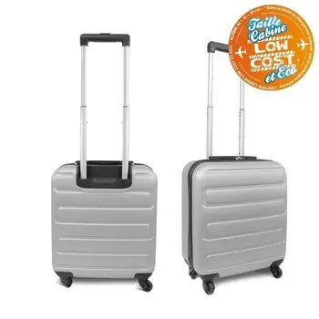 

KINSTON Suitcase rigid cabin low-cost ABS 4 wheels 48 cm Gray
