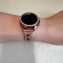 Bracelet Watch Metal-Belt 45mm-Strap 1-Band Diamond Quick-Release 46mm/active-2 Samsung