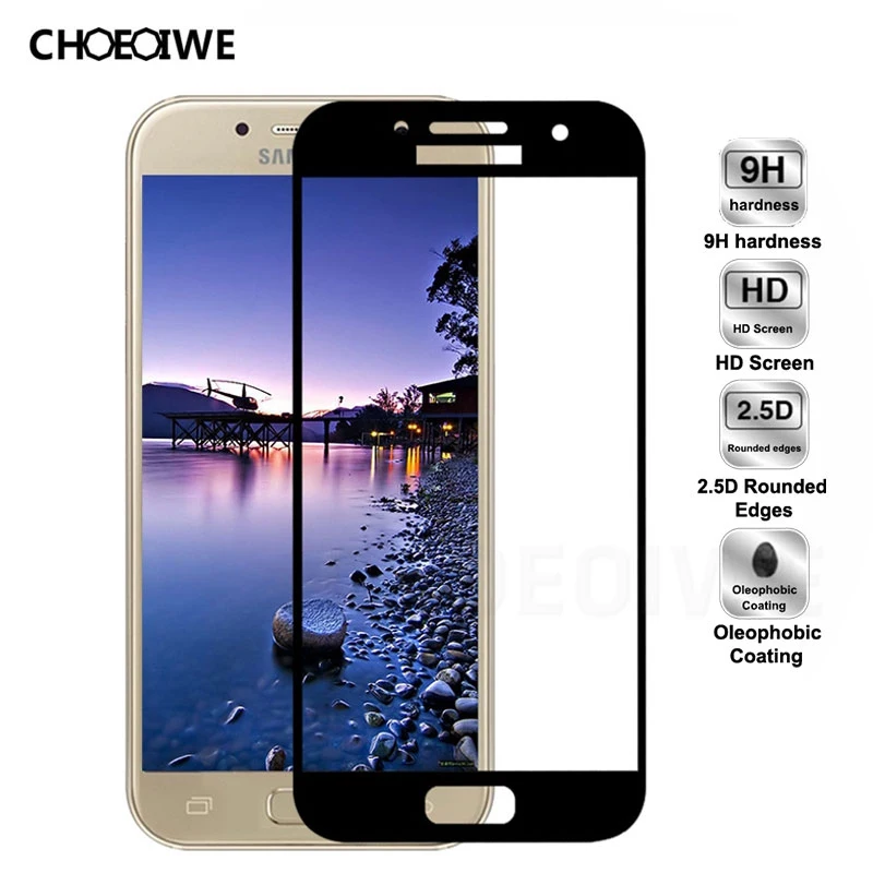Взрывозащищенные Защитные пленки для экрана Samsung Galaxy A7 2016 A710 A710F SM-A710F 2017 A720 полное