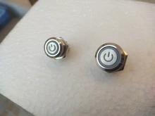 Switch Locking-Latching Momentary Self-Reset Push-Button Metal 16mm Blue 22mm 19mm Short-Pins