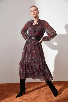 

Trendyol Flounces Dress TWOAW21EL0485