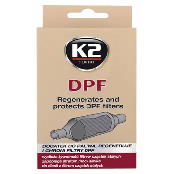 

K2 DPF 50 ML Diesel engine additive for Diesel particulate filter, injector cleaner, cleaner soot Filter