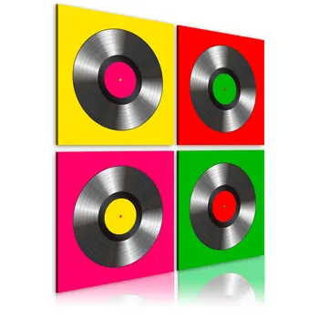 

Picture-vinyls: Pop Art - 80x80 cm