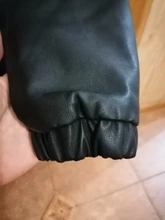 Chaqueta De cuero sintético para hombre, chaqueta Masculina De cuero sintético, color negro, tallas 5XL, prendas De vestir, ZA319