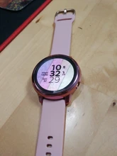 Funda protectora para Samsung galaxy watch active 2, accesorios de protección de pantalla de silicona de cobertura completa