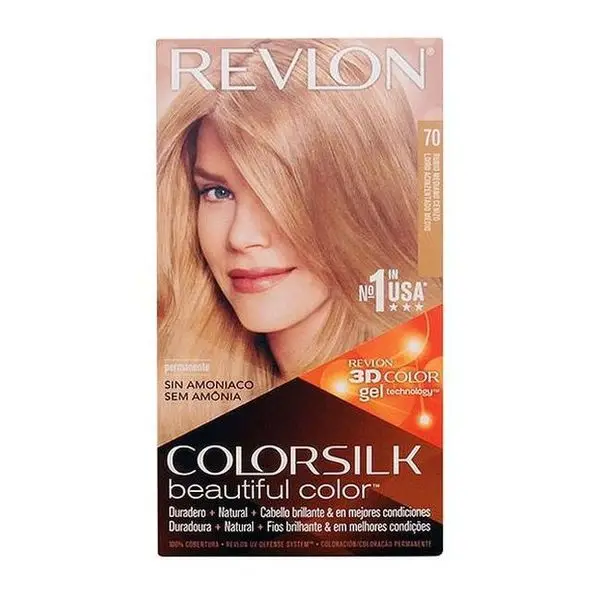 Краситель без аммиака Colorsilk Revlon светильник пепельный блонд