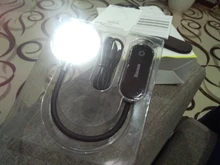 Baseus LED Clip Table Lamp Stepless Dimmable Wireless Desk Lamp Touch USB Rechargeable