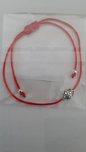 Pipitree-pulsera con abalorio de tortuga de mar de la suerte para mujer y niño, brazalete de cordel rojo, Pulseras de deseos, regalo, joyería