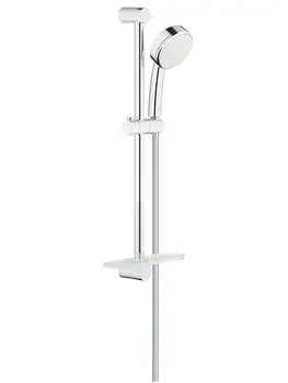 

Shower set Grohe new Tempesta cosmopolitan 100 I with shelf, shower rod 600mm, Chrome (26083002)
