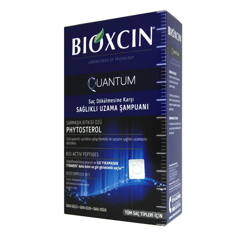 

Bioxcin Quantum Anti Hair Loss Healthy Growth Shampoo 300ml Herbal Treatment Moisturizing Nourishing Softness Strength Hair