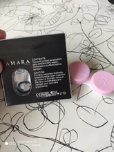AMARA-lentillas cosméticas, lentillas de colores para ojos, bonitas, serie negra, 1 par