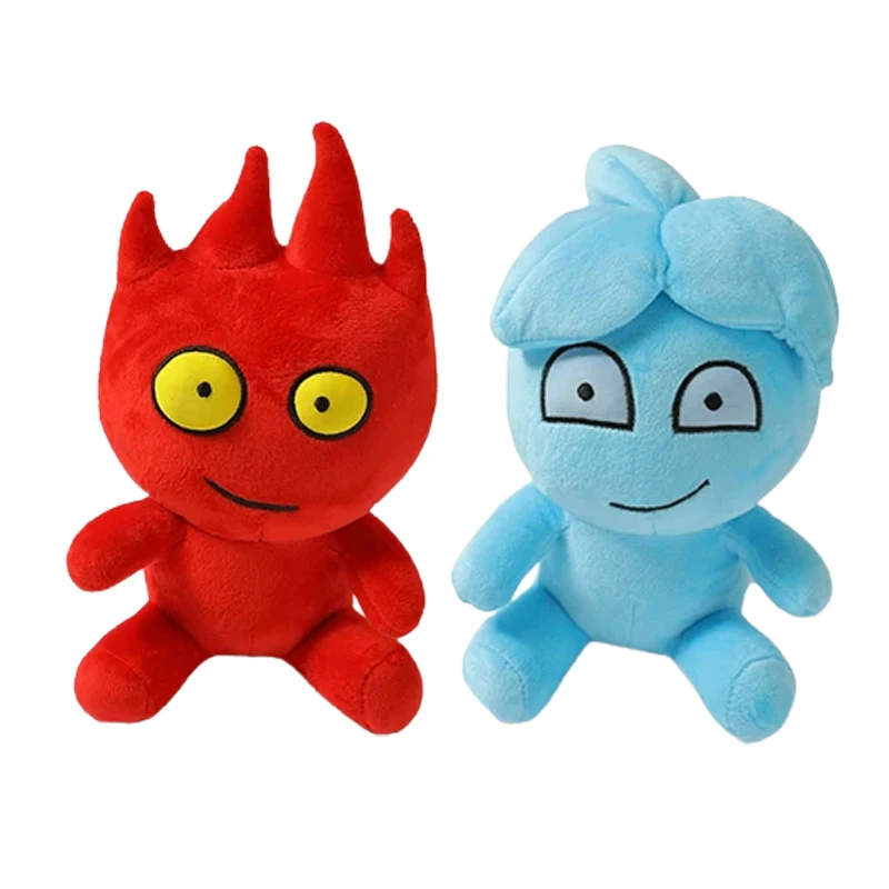 Новая плюшевая игрушка Fireboy и Watergirl горячая игра мягкая набивная кукла подушка с
