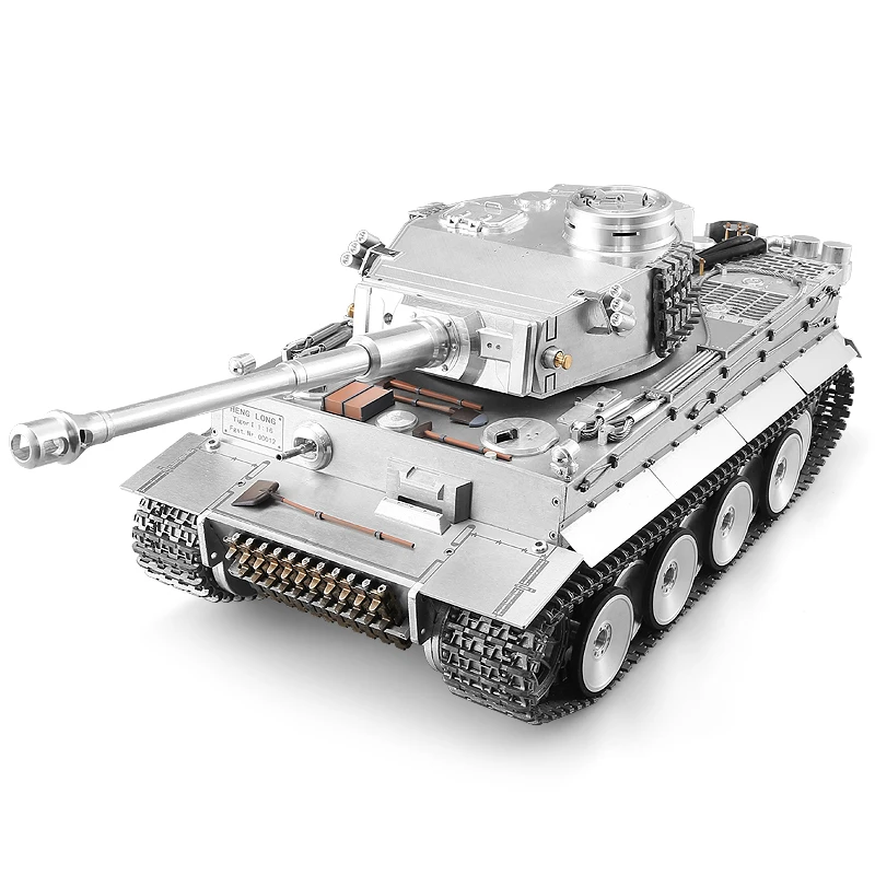 Heng длинный полностью металлический 1/16 3818 Pro RC Танк 2 4G Немецкий Тигр I обновленная