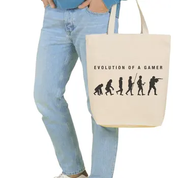 

Angemiel Bag Big Player Evolution Shopping Beach Tote Bag